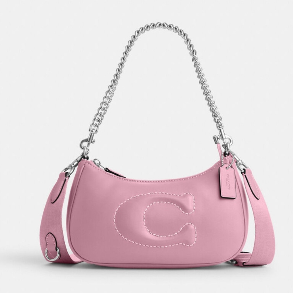 NWT💃Coach Teri Shoulder Bag With Signature Quilting - Picture 6 of 11